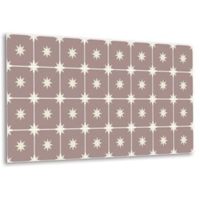 Panel samoprzylepny Tulup 100x50 cm Kwadraty i gwiazdy 1 szt.