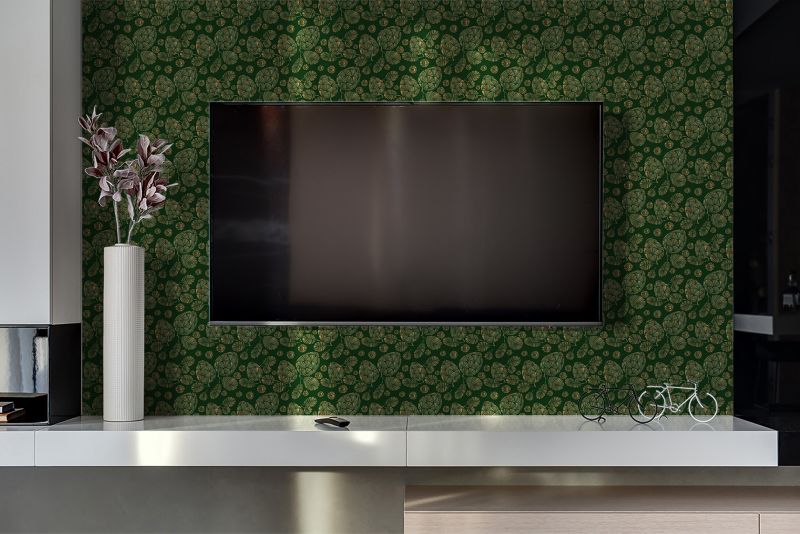 Panel samoprzylepny Tulup 100x50 cm Liście abstrakcyjne 1 szt.