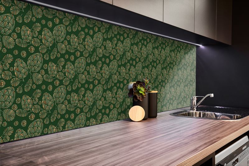 Panel samoprzylepny Tulup 100x50 cm Liście abstrakcyjne 1 szt.