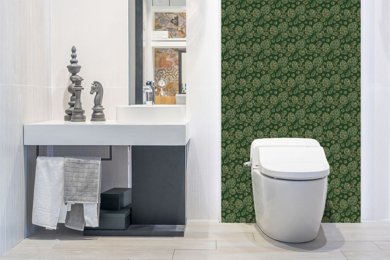 Panel samoprzylepny Tulup 100x50 cm Liście abstrakcyjne 1 szt.