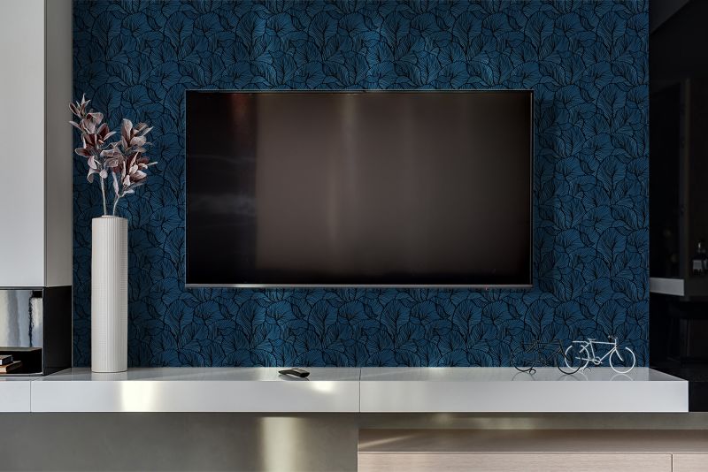 Panel samoprzylepny Tulup 100x50 cm Liście retro 1 szt.