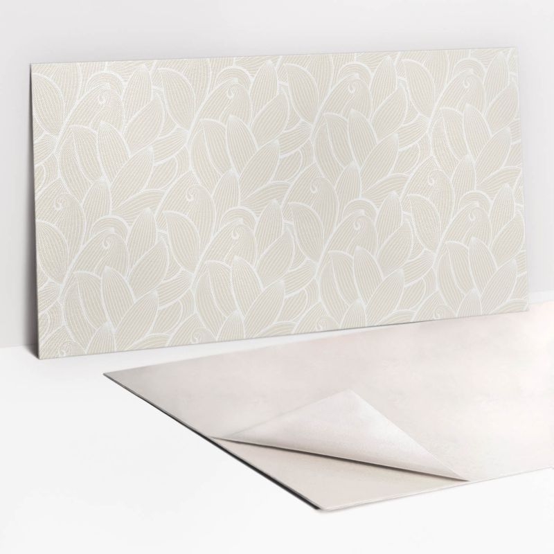Panel samoprzylepny Tulup 100x50 cm Linearne liście 1 szt.