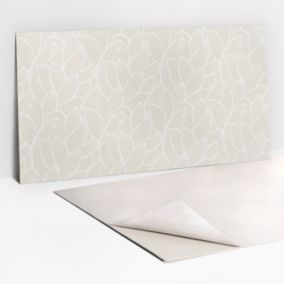 Panel samoprzylepny Tulup 100x50 cm Linearne liście 1 szt.