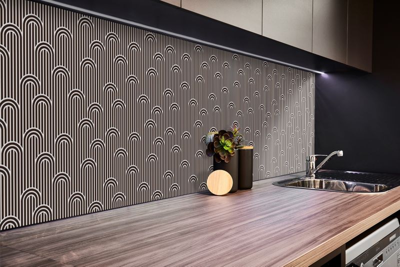 Panel samoprzylepny Tulup 100x50 cm Linie abstrakcyjne 1 szt.