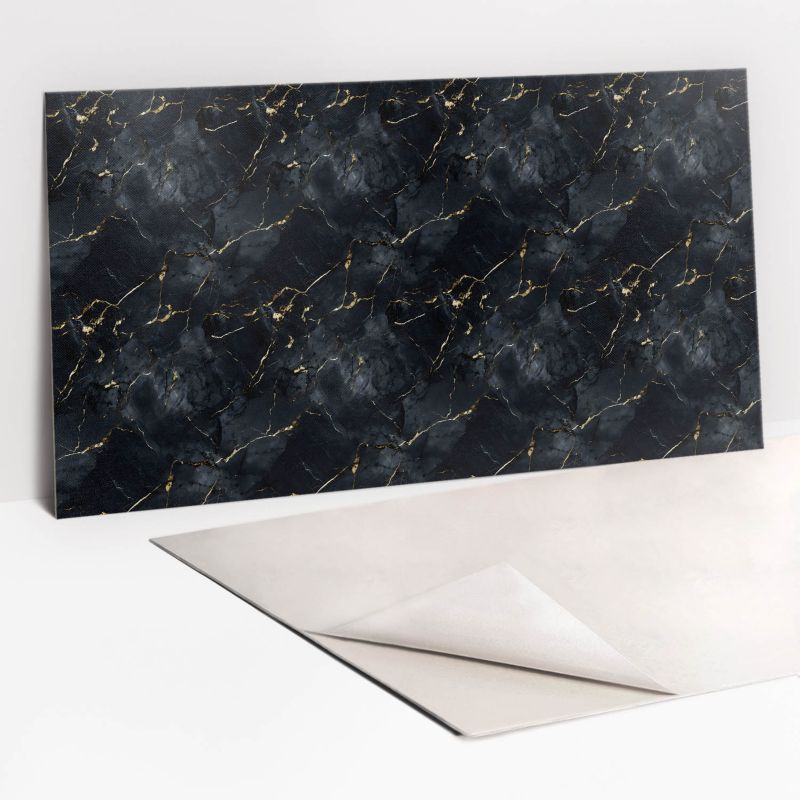 Panel samoprzylepny Tulup 100x50 cm Marmur ze złotem 1 szt.