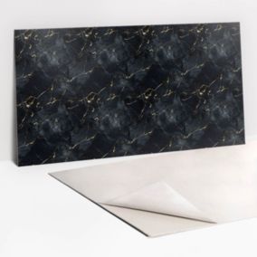 Panel samoprzylepny Tulup 100x50 cm Marmur ze złotem 1 szt.