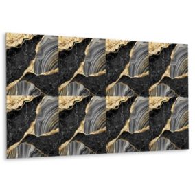 Panel samoprzylepny Tulup 100x50 cm Marmurowa mozaika 1 szt.