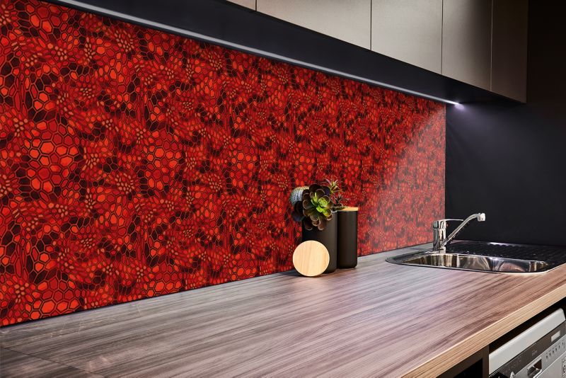 Panel samoprzylepny Tulup 100x50 cm Maskowanie sześciokątów 1 szt.