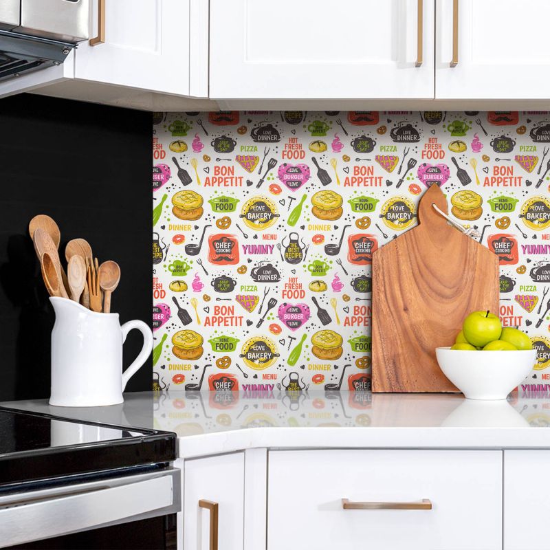 Panel samoprzylepny Tulup 100x50 cm Motyw bon appetit 1 szt. III