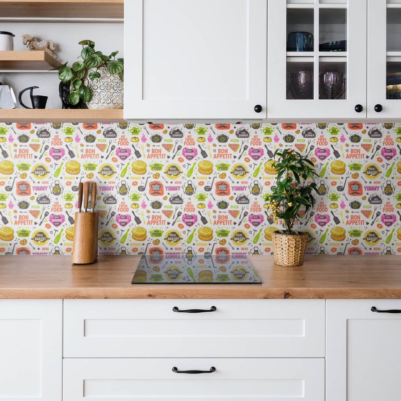 Panel samoprzylepny Tulup 100x50 cm Motyw bon appetit 1 szt. III