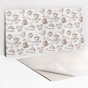 Panel samoprzylepny Tulup 100x50 cm Motyw kawy 1 szt. II