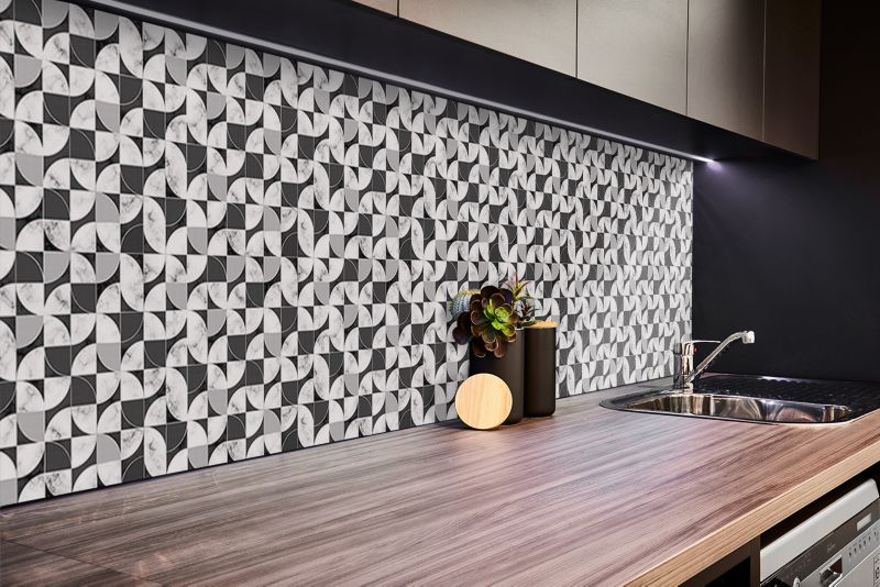 Panel samoprzylepny Tulup 100x50 cm Mozaika geometryczna 1 szt.