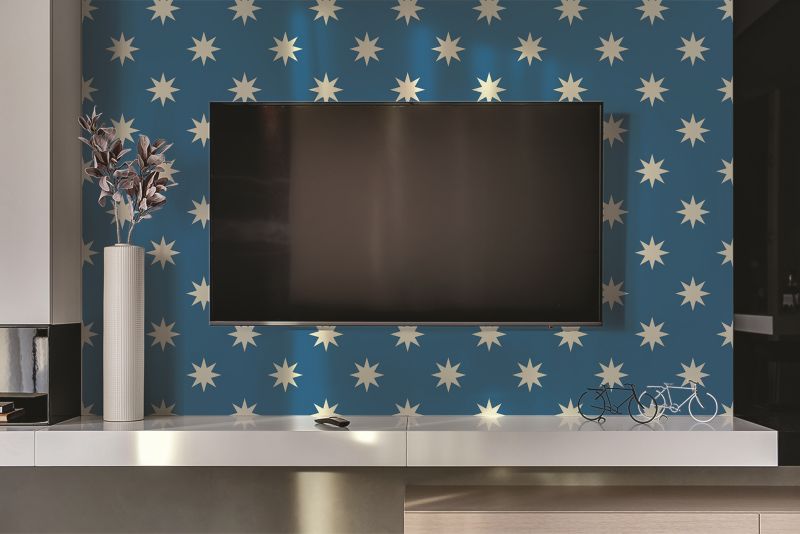 Panel samoprzylepny Tulup 100x50 cm Ośmioramienna gwiazda 1 szt.