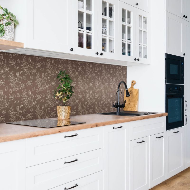 Panel samoprzylepny Tulup 100x50 cm Oliwa z oliwek 1 szt. II