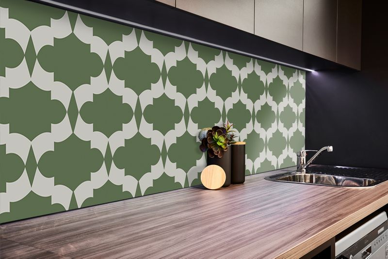 Panel samoprzylepny Tulup 100x50 cm Orientalna abstrakcja 1 szt.