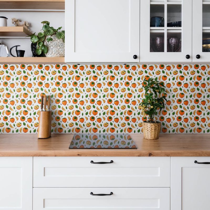Panel samoprzylepny Tulup 100x50 cm Owoce i warzywa 1 szt. II