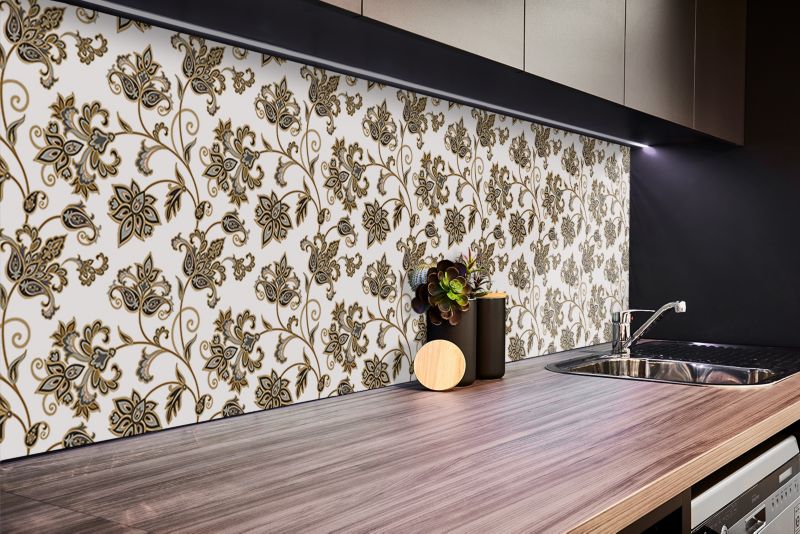 Panel samoprzylepny Tulup 100x50 cm Ozdoba kwiatowa 1 szt.