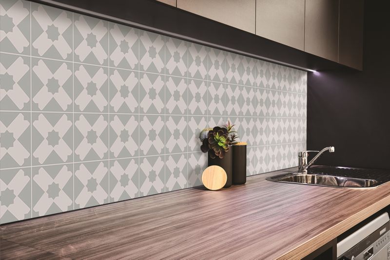 Panel samoprzylepny Tulup 100x50 cm Patchwork geometryczny 1 szt.