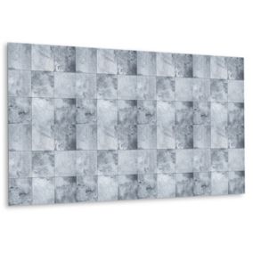 Panel samoprzylepny Tulup 100x50 cm Patchwork z kamienia 1 szt.