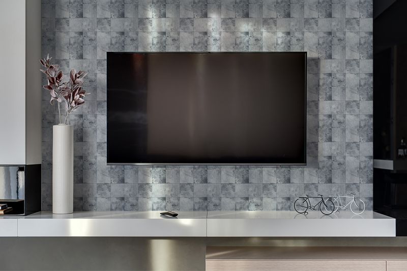 Panel samoprzylepny Tulup 100x50 cm Patchwork z kamienia 1 szt.
