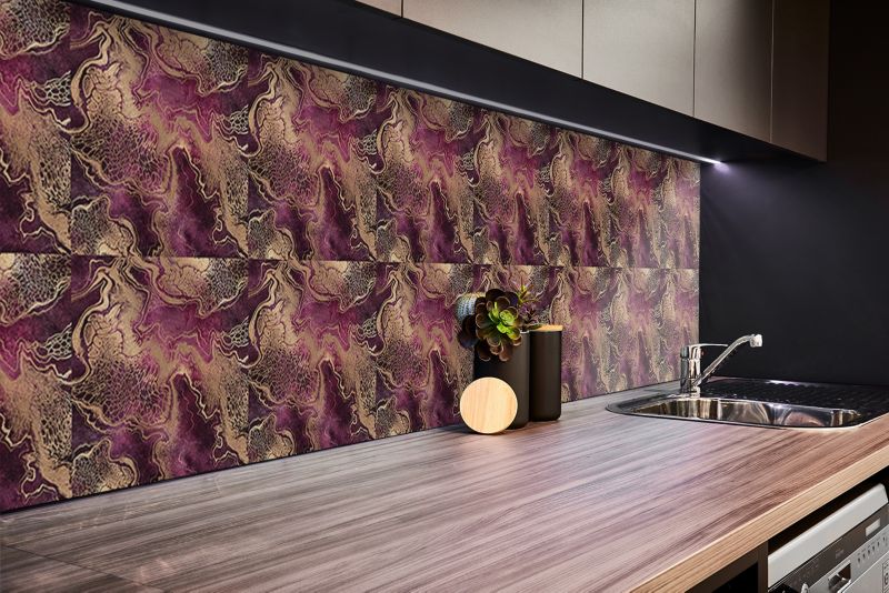Panel samoprzylepny Tulup 100x50 cm Piasek i marmur 1 szt.