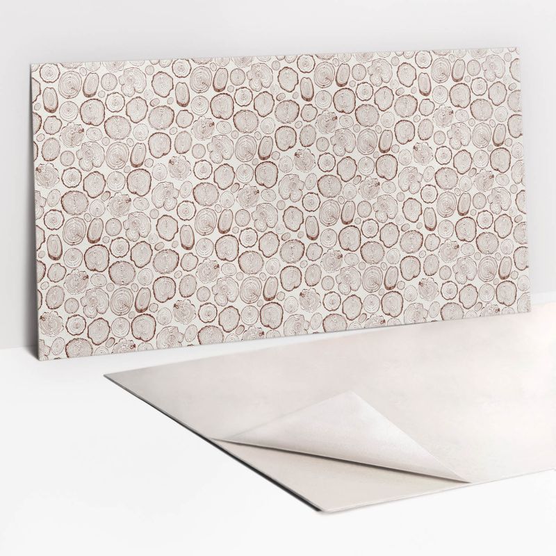 Panel samoprzylepny Tulup 100x50 cm Pnie i słoje drzew 1 szt.