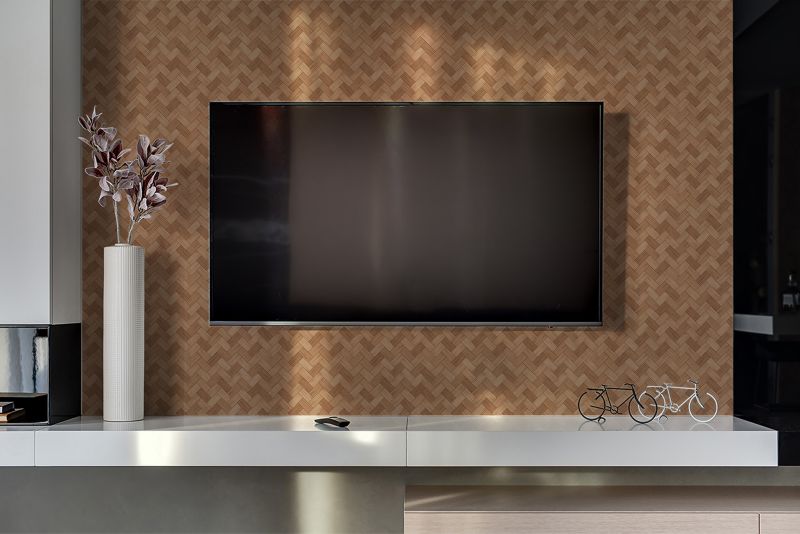Panel samoprzylepny Tulup 100x50 cm Podłoga w jodełkę 1 szt.