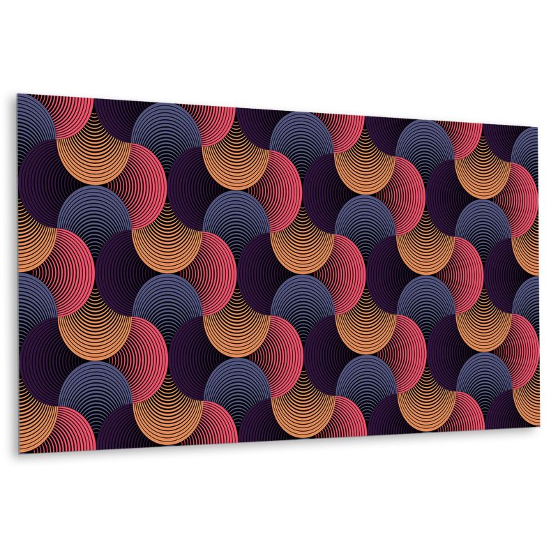 Panel samoprzylepny Tulup 100x50 cm Projekt retro 1 szt.
