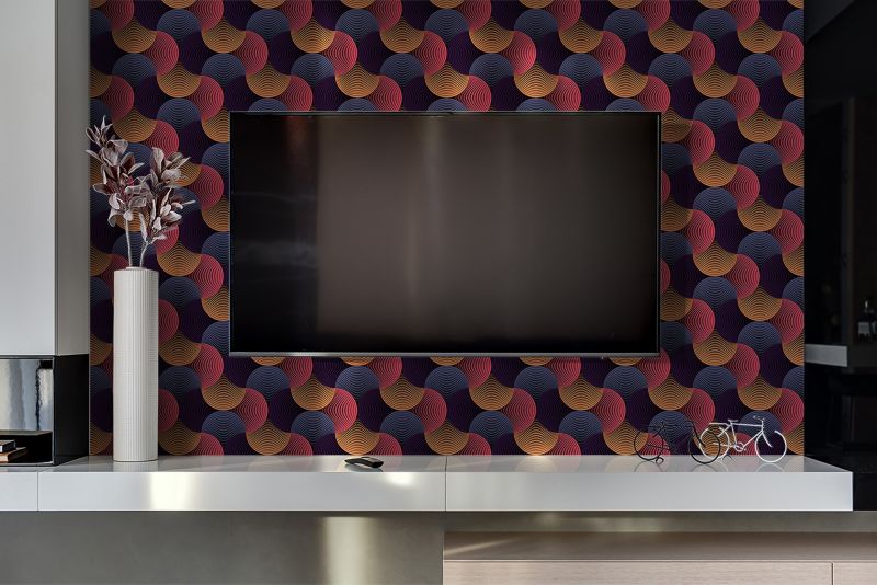 Panel samoprzylepny Tulup 100x50 cm Projekt retro 1 szt.