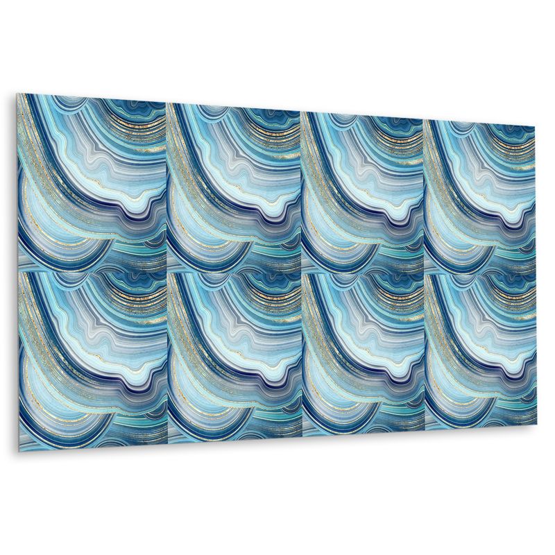 Panel samoprzylepny Tulup 100x50 cm Przekrój poprzeczny agatu 1 szt.