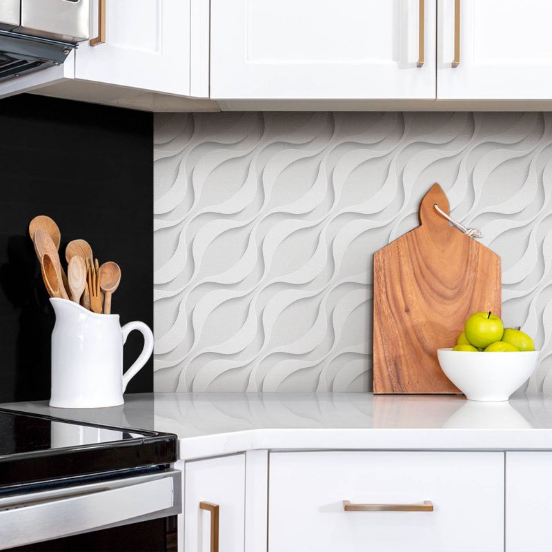 Panel samoprzylepny Tulup 100x50 cm Regularne fale 1 szt.
