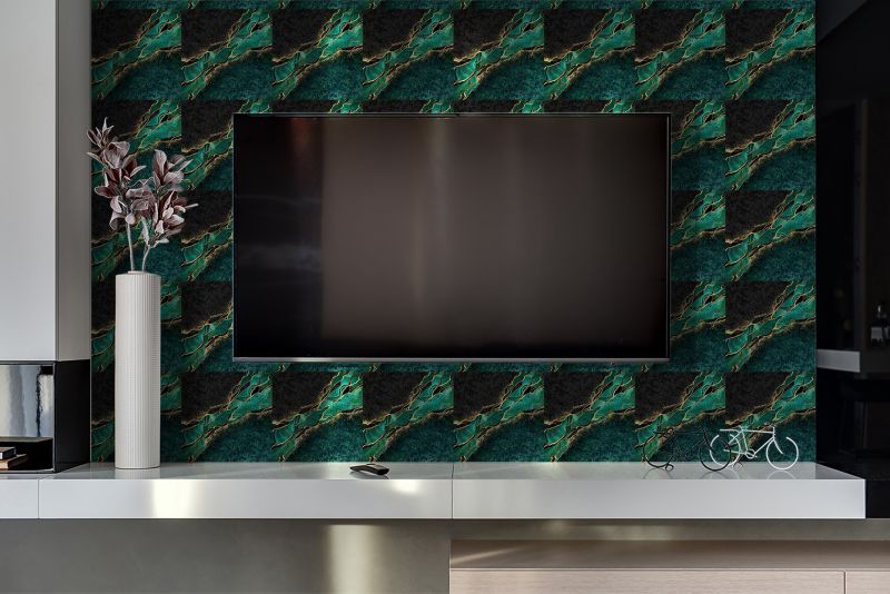 Panel samoprzylepny Tulup 100x50 cm Rzeka Marmurowa 1 szt.