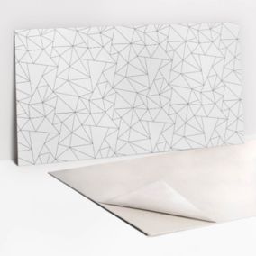 Panel samoprzylepny Tulup 100x50 cm Struktura linii 1 szt.