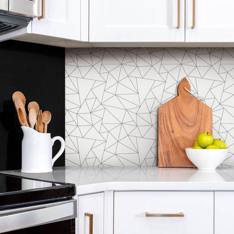 Panel samoprzylepny Tulup 100x50 cm Struktura linii 1 szt.