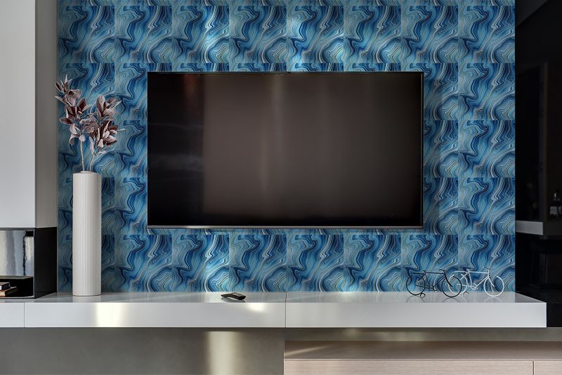 Panel samoprzylepny Tulup 100x50 cm Struktura marmuru 1 szt.