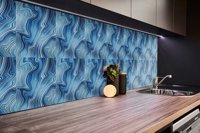 Panel samoprzylepny Tulup 100x50 cm Struktura marmuru 1 szt.