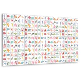 Panel samoprzylepny Tulup 100x50 cm Stworzenie morskie 1 szt.