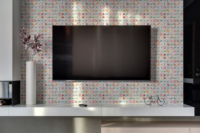 Panel samoprzylepny Tulup 100x50 cm Stworzenie morskie 1 szt.