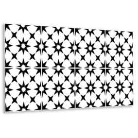 Panel samoprzylepny Tulup 100x50 cm Stylizowane gwiazdy 1 szt.