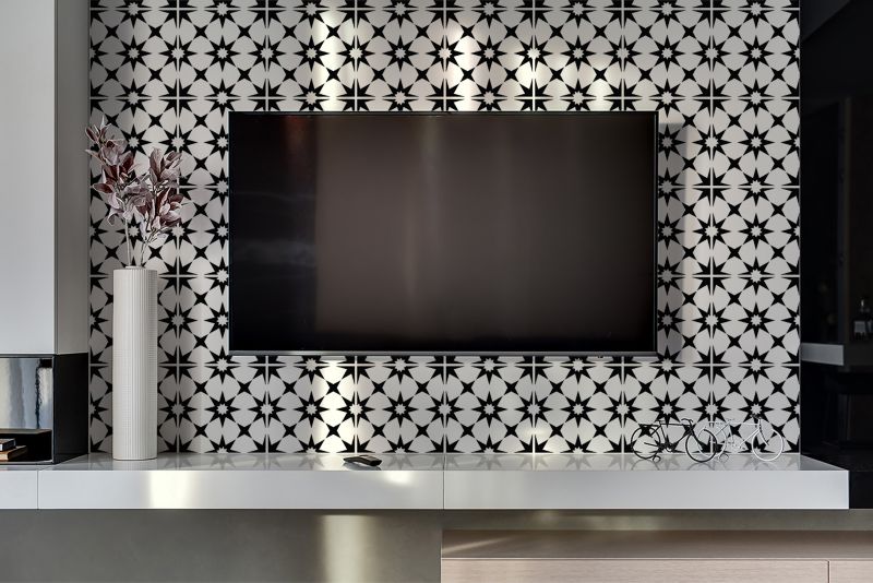 Panel samoprzylepny Tulup 100x50 cm Stylizowane gwiazdy 1 szt.