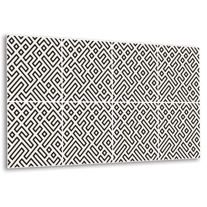 Panel samoprzylepny Tulup 100x50 cm Stylizowane linie 1 szt.