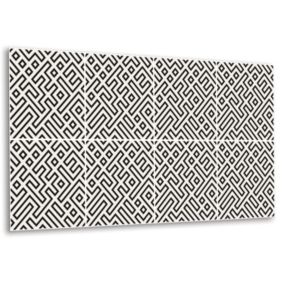 Panel samoprzylepny Tulup 100x50 cm Stylizowane linie 1 szt.