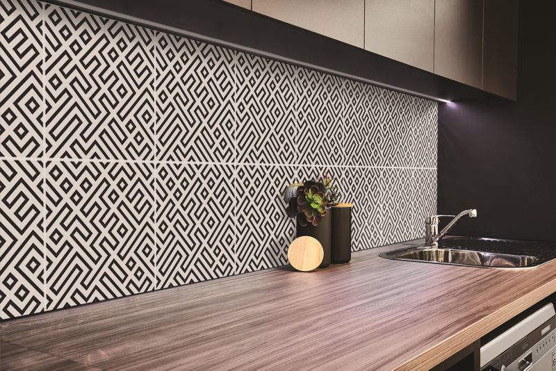 Panel samoprzylepny Tulup 100x50 cm Stylizowane linie 1 szt.