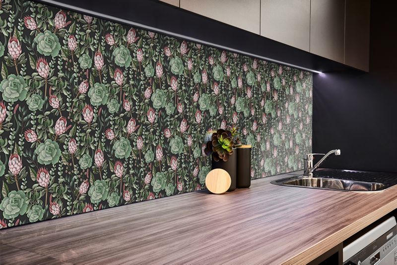 Panel samoprzylepny Tulup 100x50 cm Sukulenty 1 szt.