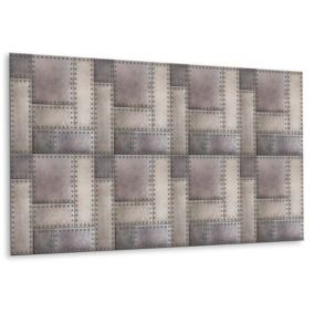Panel samoprzylepny Tulup 100x50 cm Tekstura blachy 1 szt.