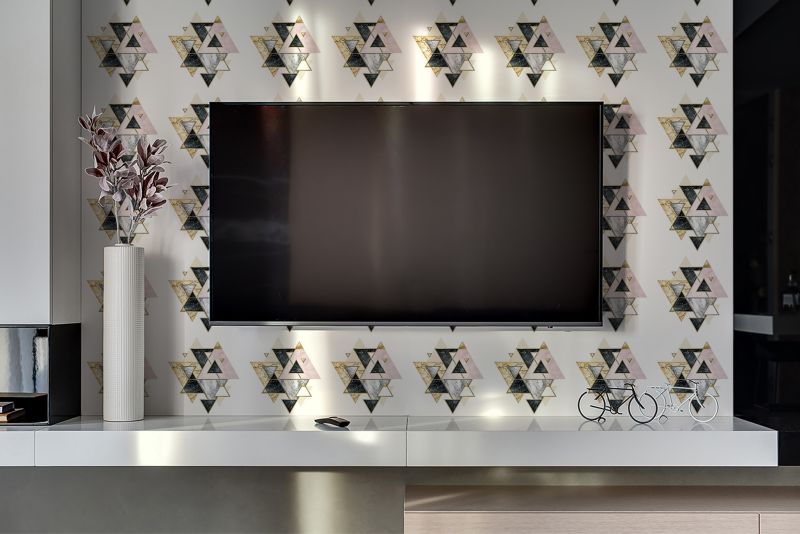 Panel samoprzylepny Tulup 100x50 cm Trójkąty geometryczne 1 szt.