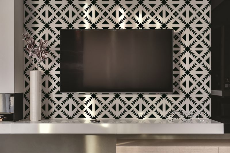 Panel samoprzylepny Tulup 100x50 cm Trójkąty i kwadraty 1 szt.