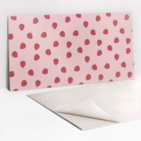 Panel samoprzylepny Tulup 100x50 cm Truskawki 1 szt. II