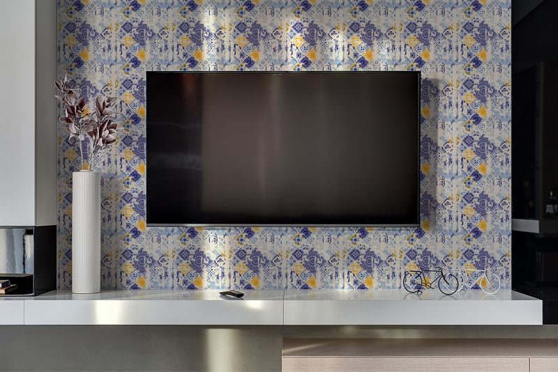 Panel samoprzylepny Tulup 100x50 cm Vintage Azulejo 1 szt.