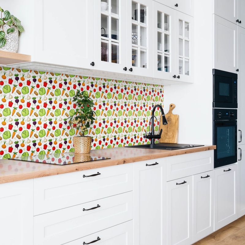 Panel samoprzylepny Tulup 100x50 cm Warzywa i owoce 1 szt. II